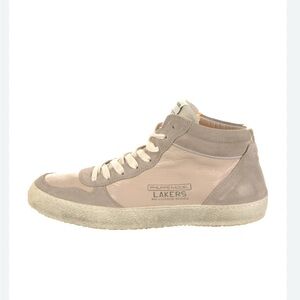 Philippe Model Beige High-Top Sneakers